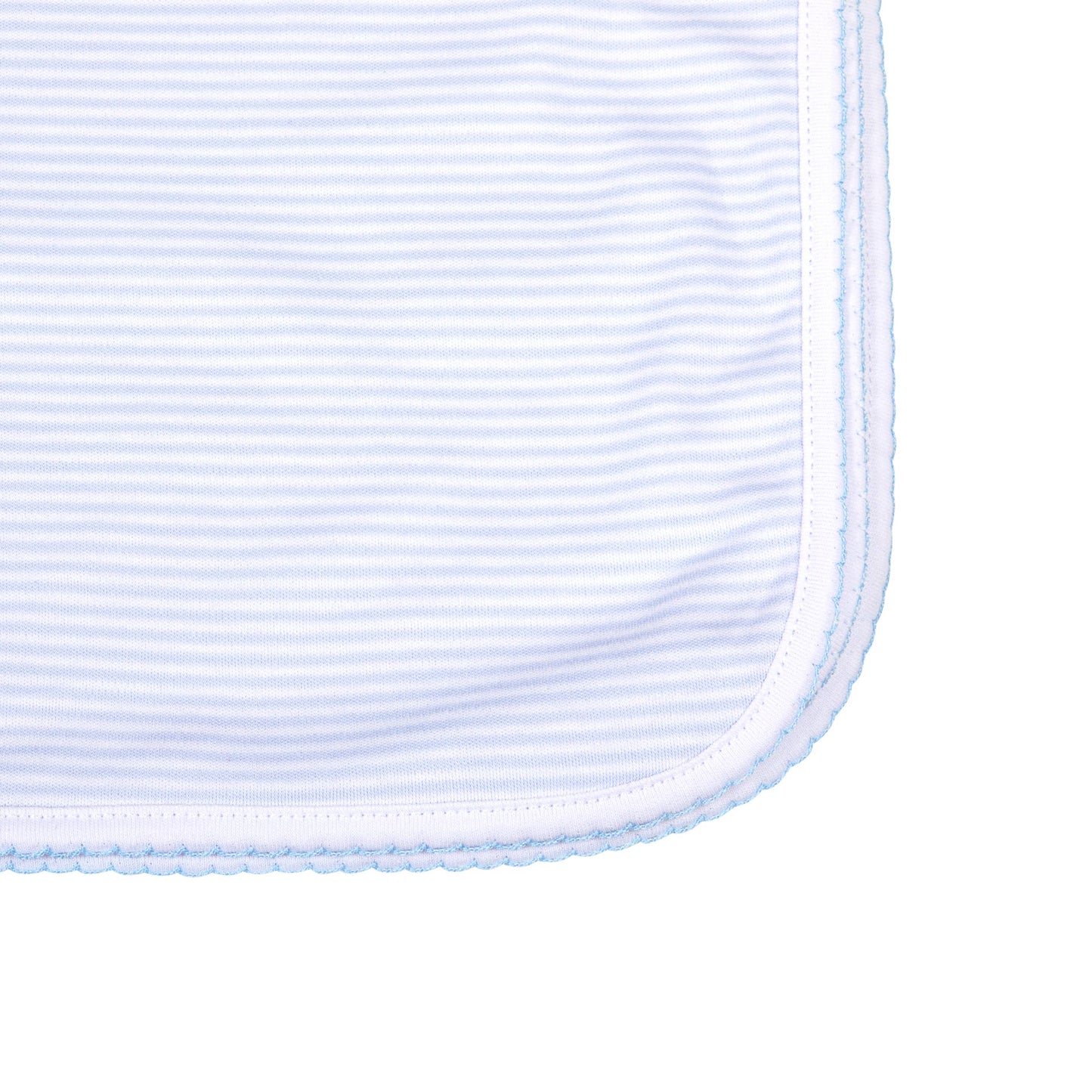Mini Stripes Pima Receiving Blanket