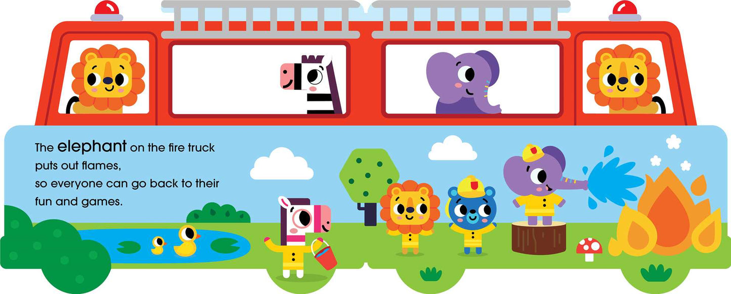 Siren on the Fire Truck Board Book