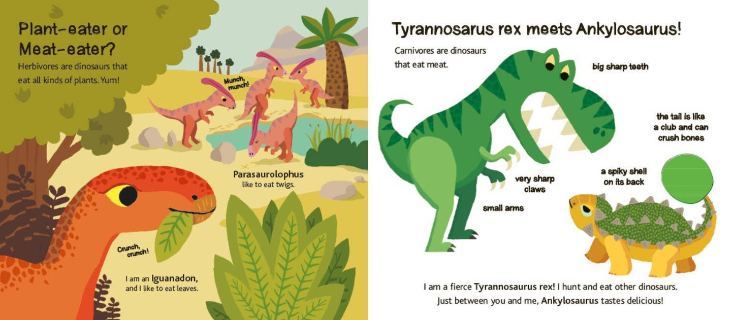 Touch and Explore: Dinosaurs Board Book