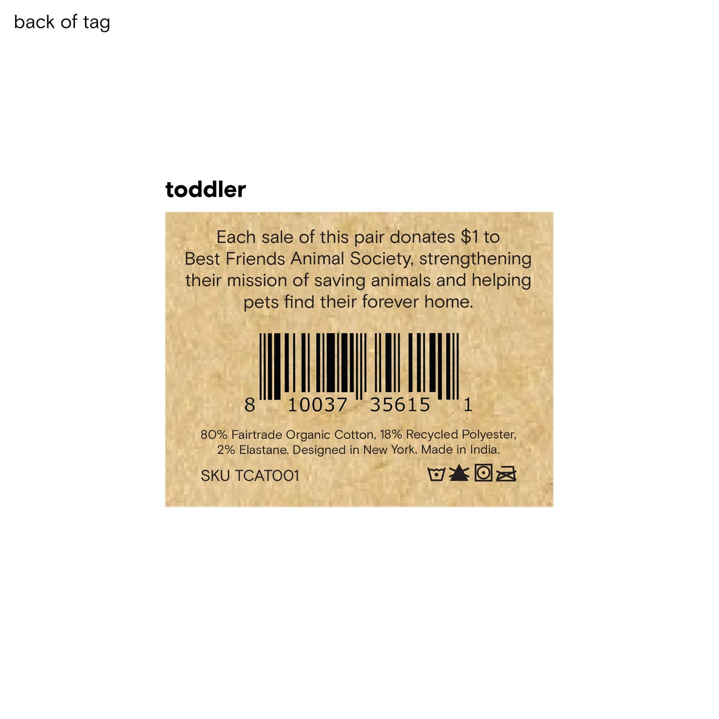 Organic Kids Socks that Save - Cats