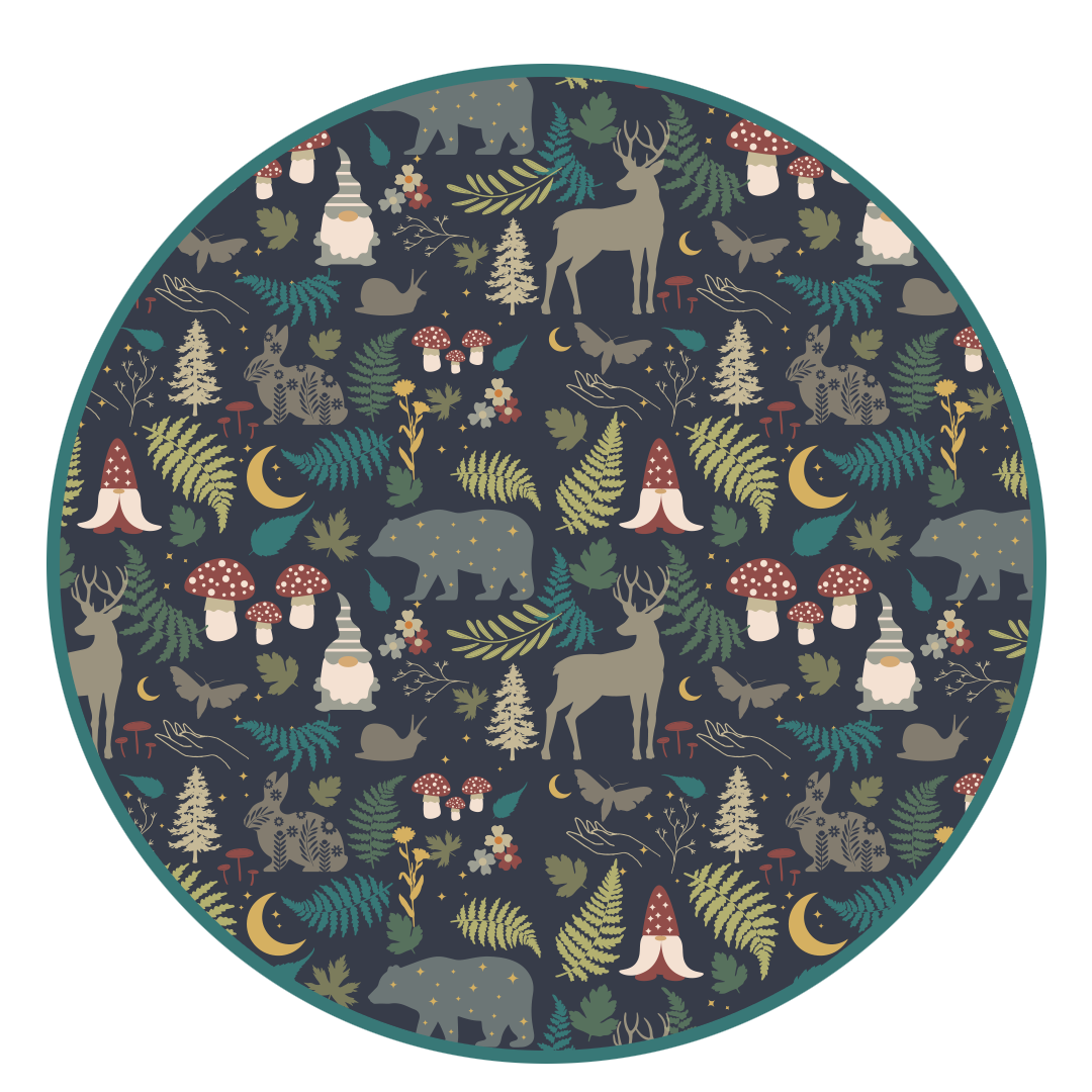 Night Forest Bamboo Convertible Pajamas