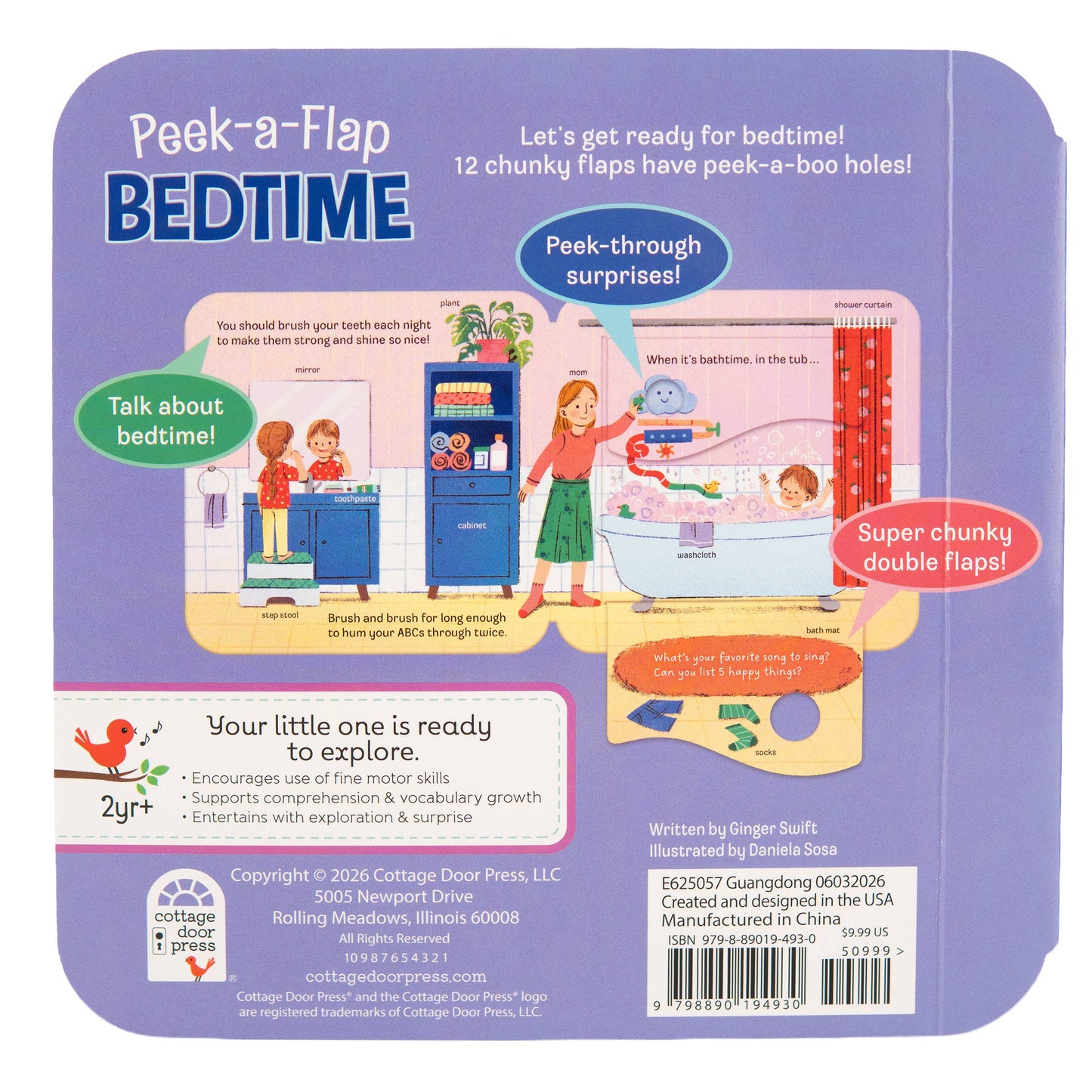 Peek-a-Flap Bedtime Board Book