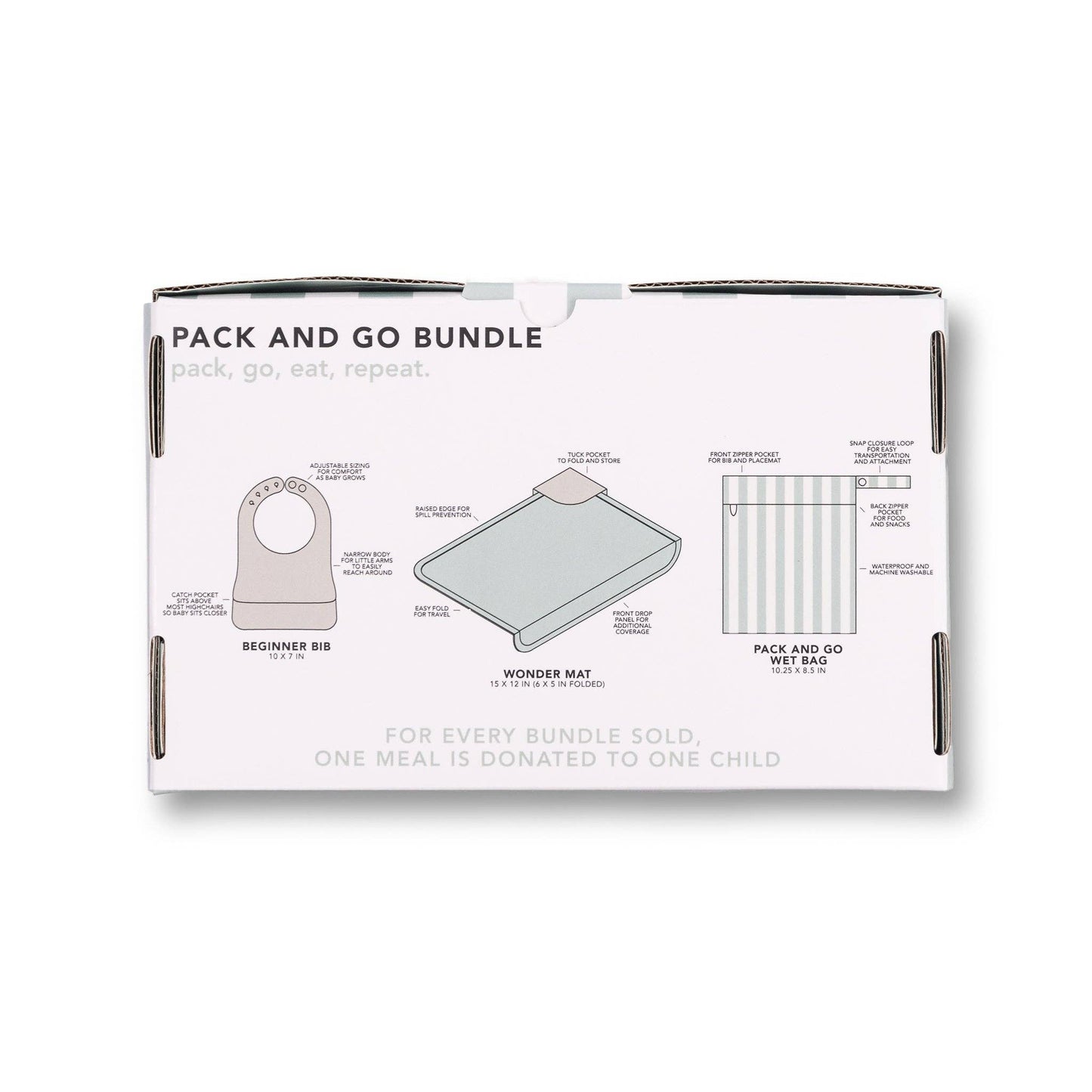 Pack and Go Eating Bundle- Grassy Field