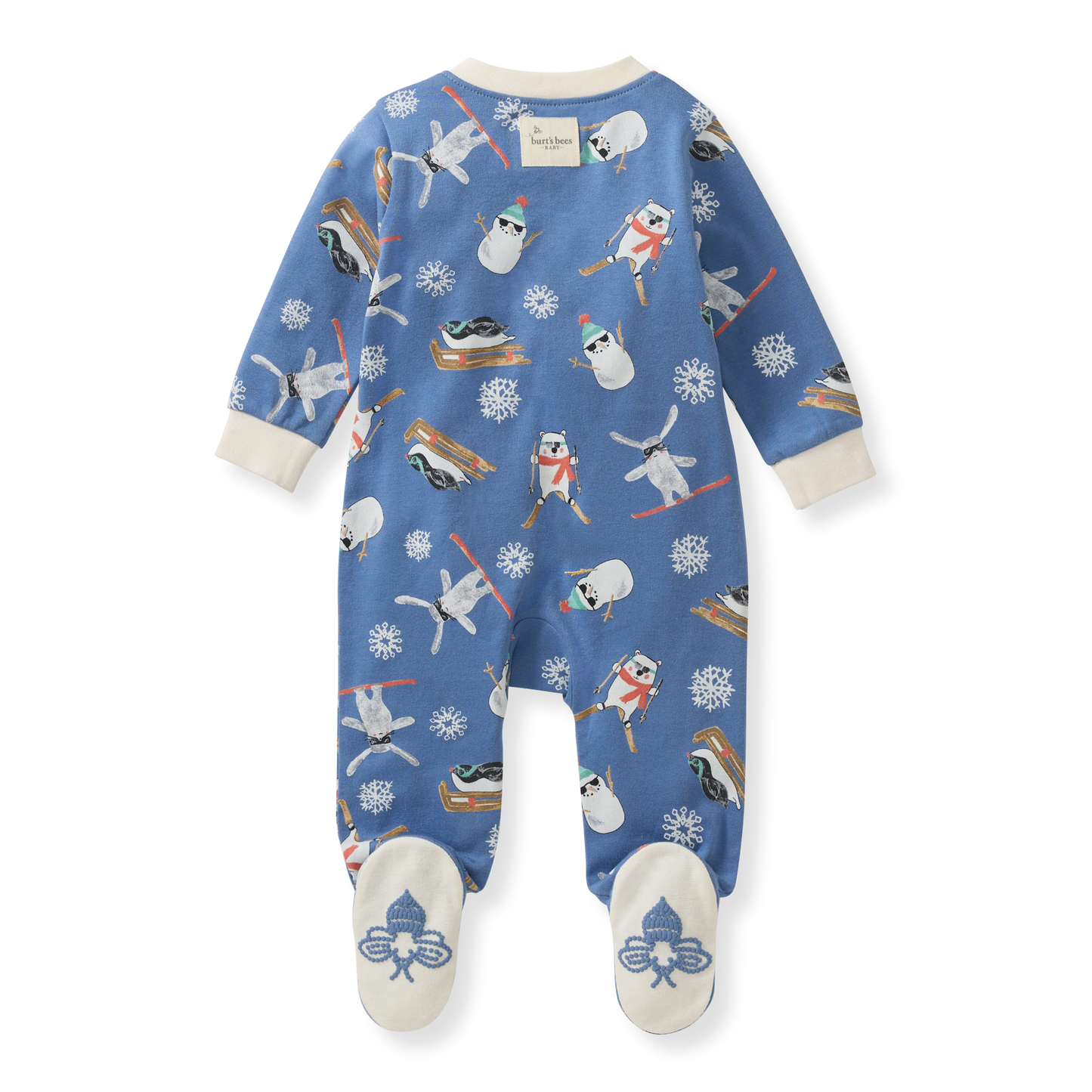Meet Me on the Mountain Organic Footie Pajamas