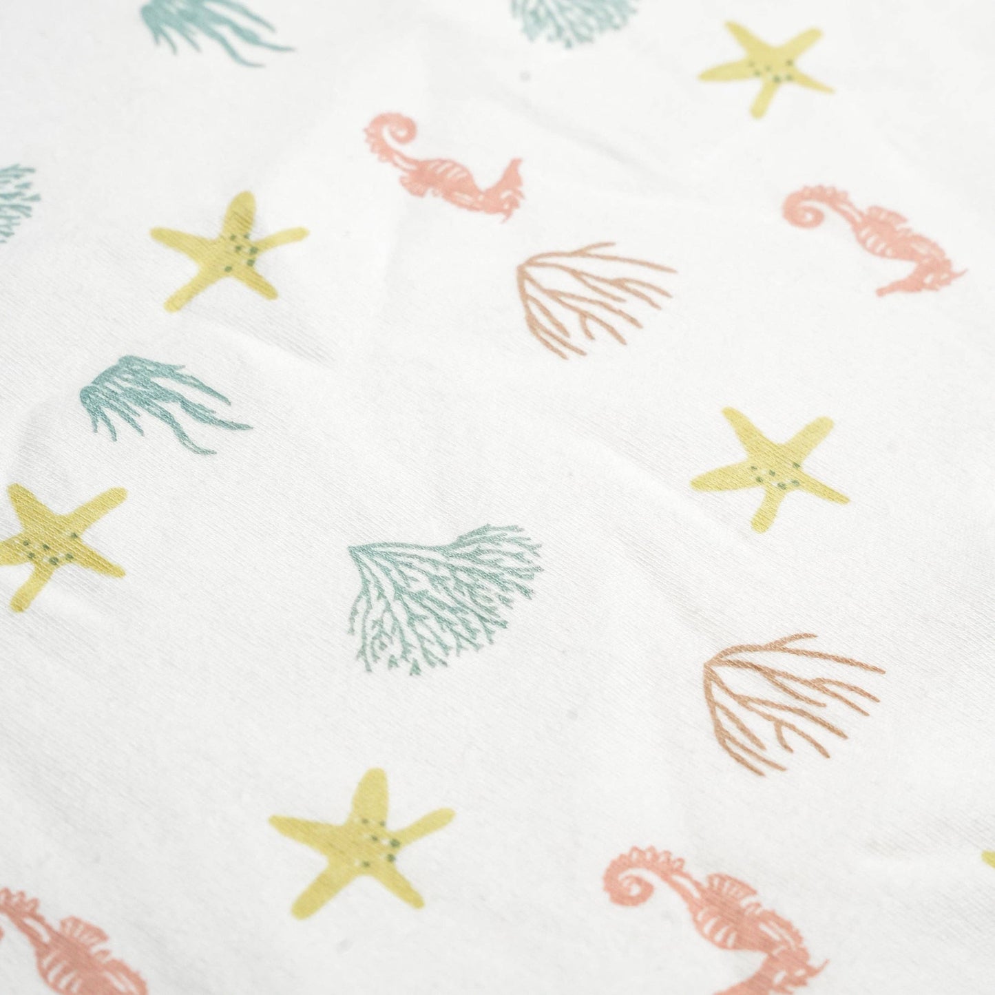 Coral Organic Short Zip Romper