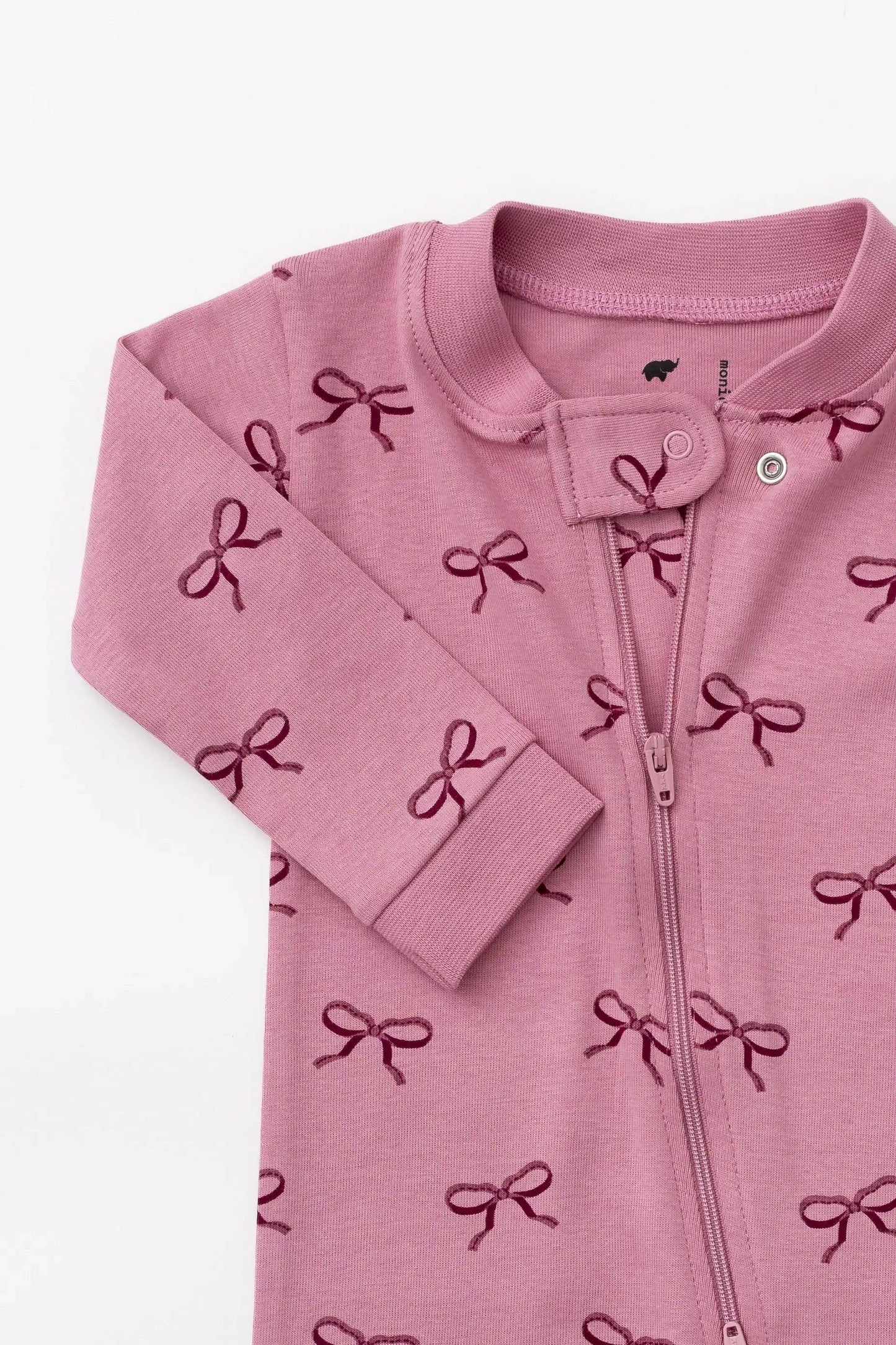 Pink Ribbons Organic Romper