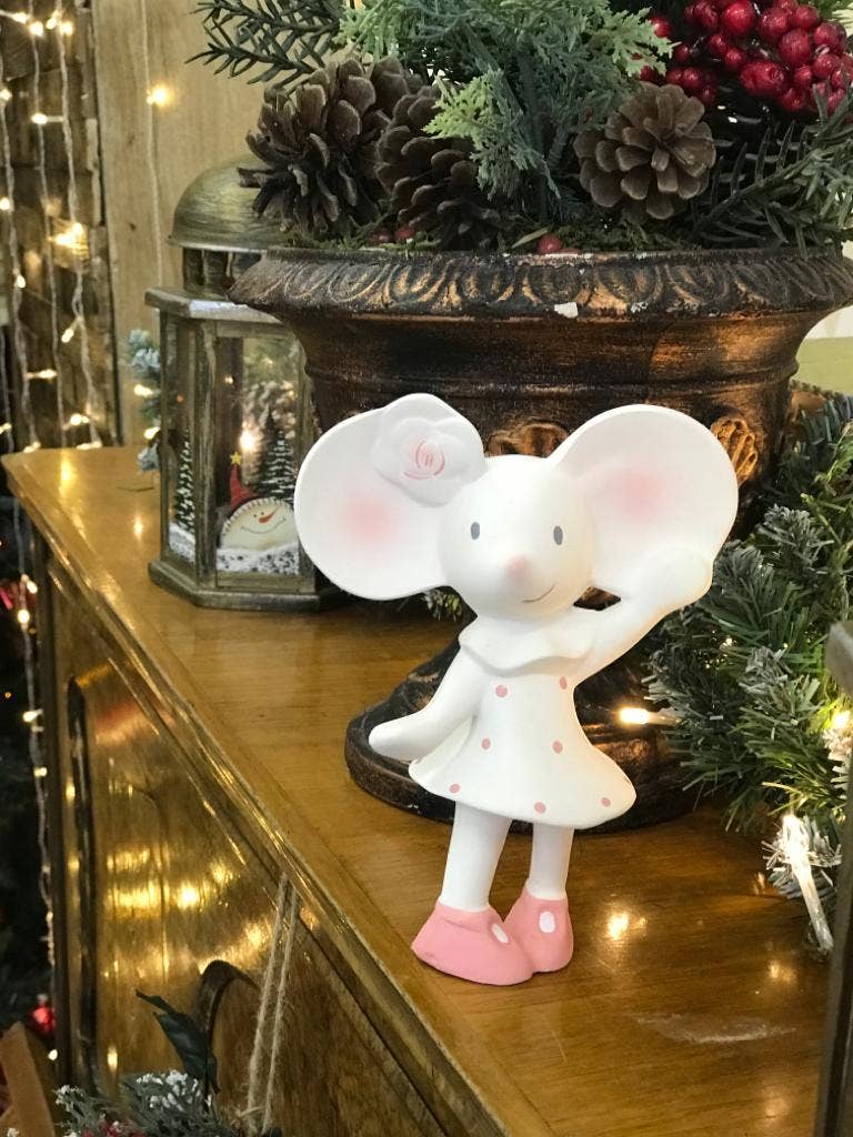 Meiya the Mouse Natural Rubber Squeaker Toy
