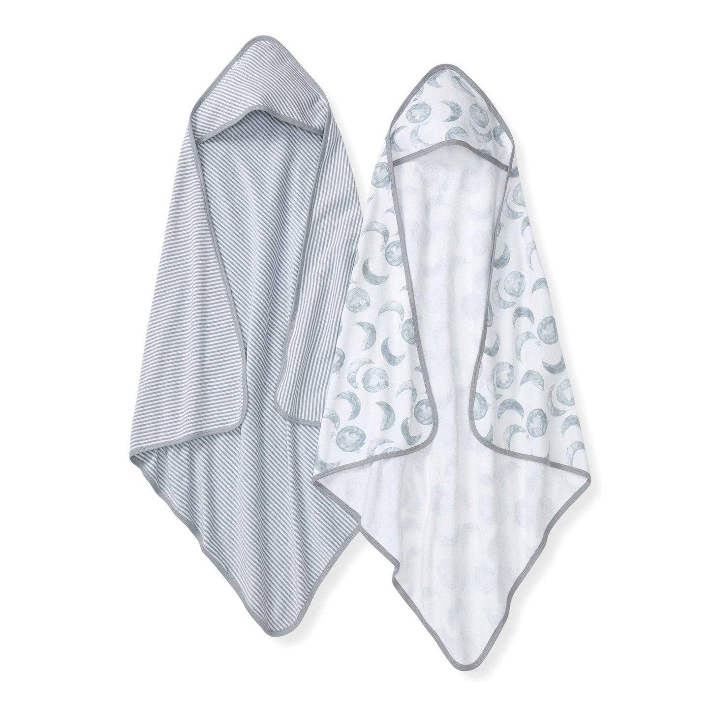 Hello Moon Organic Cotton Hooded Towels-2 Pack