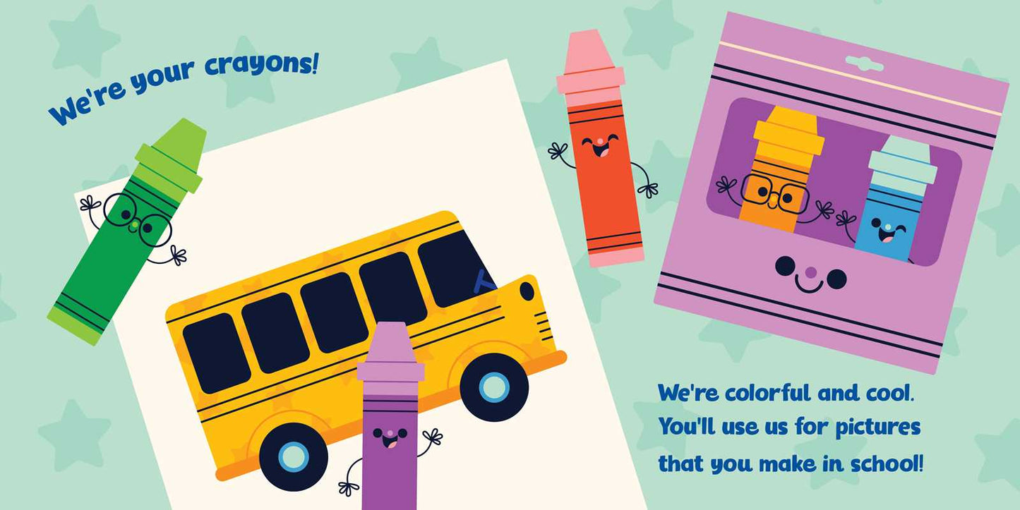 Hello, Crayons! Board Book