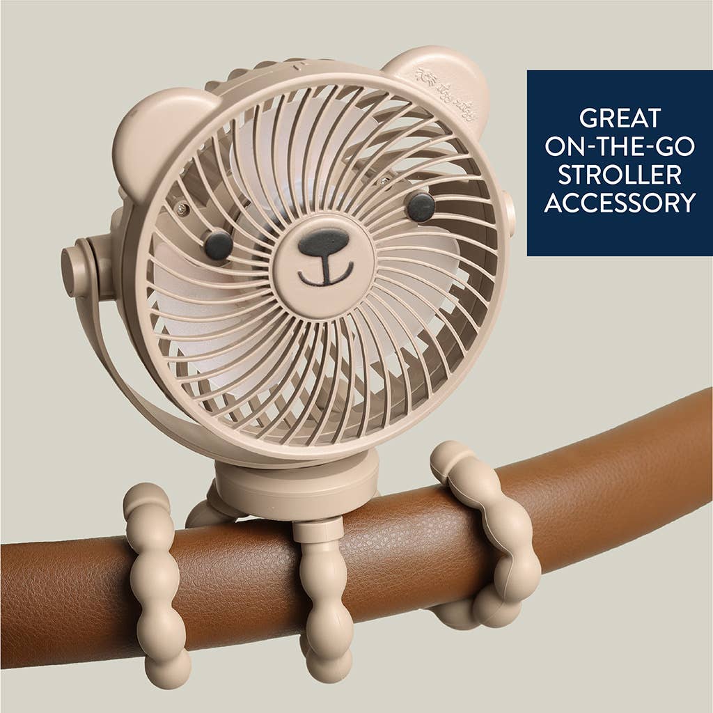 Itzy Breeze 3-Speed Stroller Fan™ - Taupe