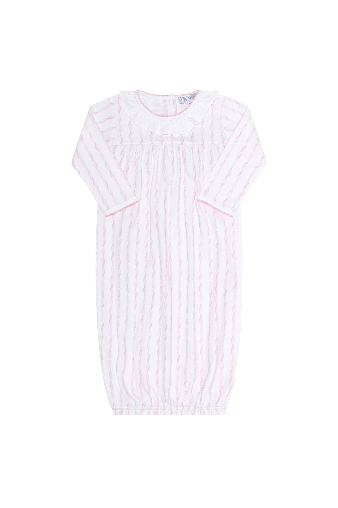 Pink Twirls Pima Gown