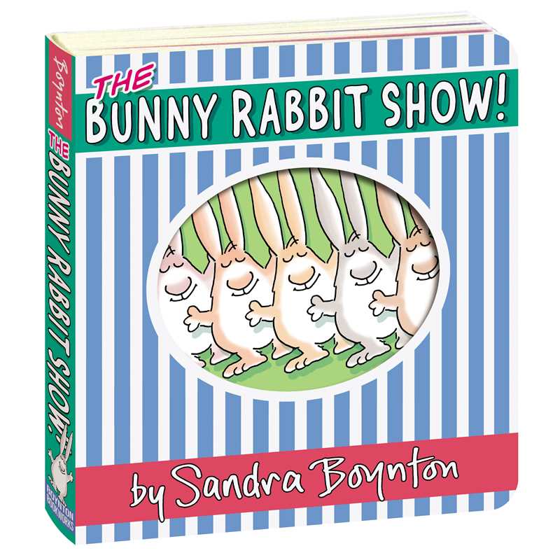 Bunny Rabbit Show! by Sandra Boynton Board Book