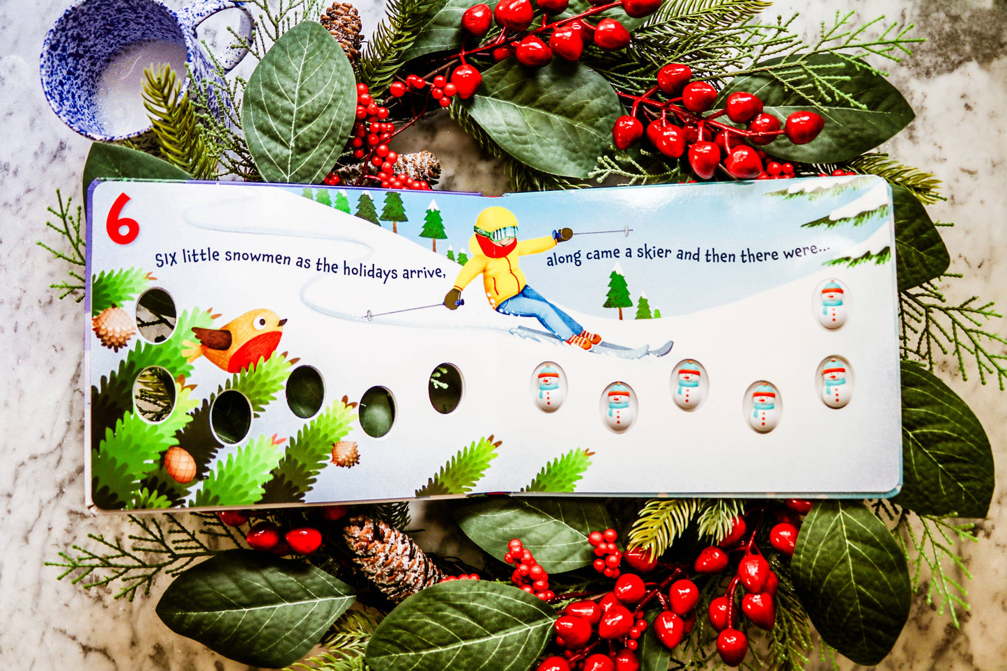 Ten Little Snowmen Board Book
