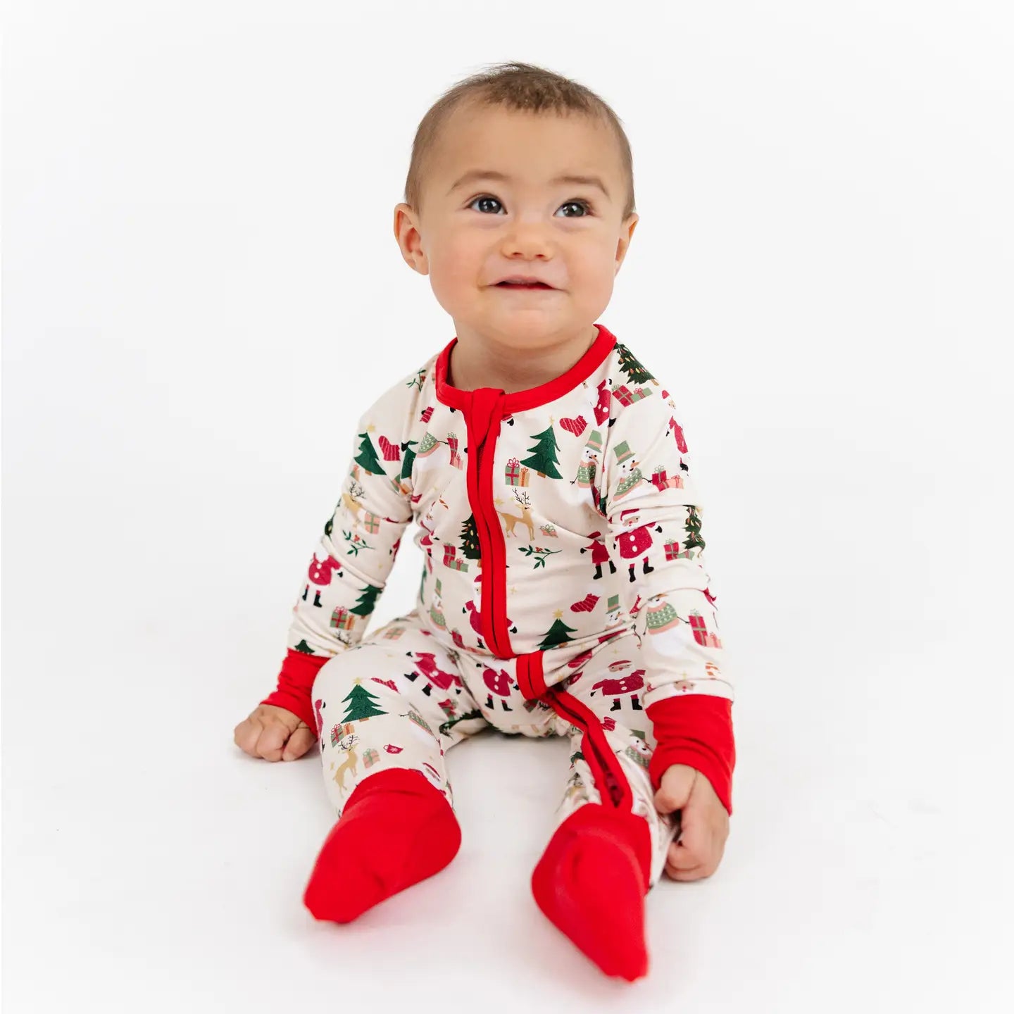 Cozy Christmas Bamboo Convertible Pajamas
