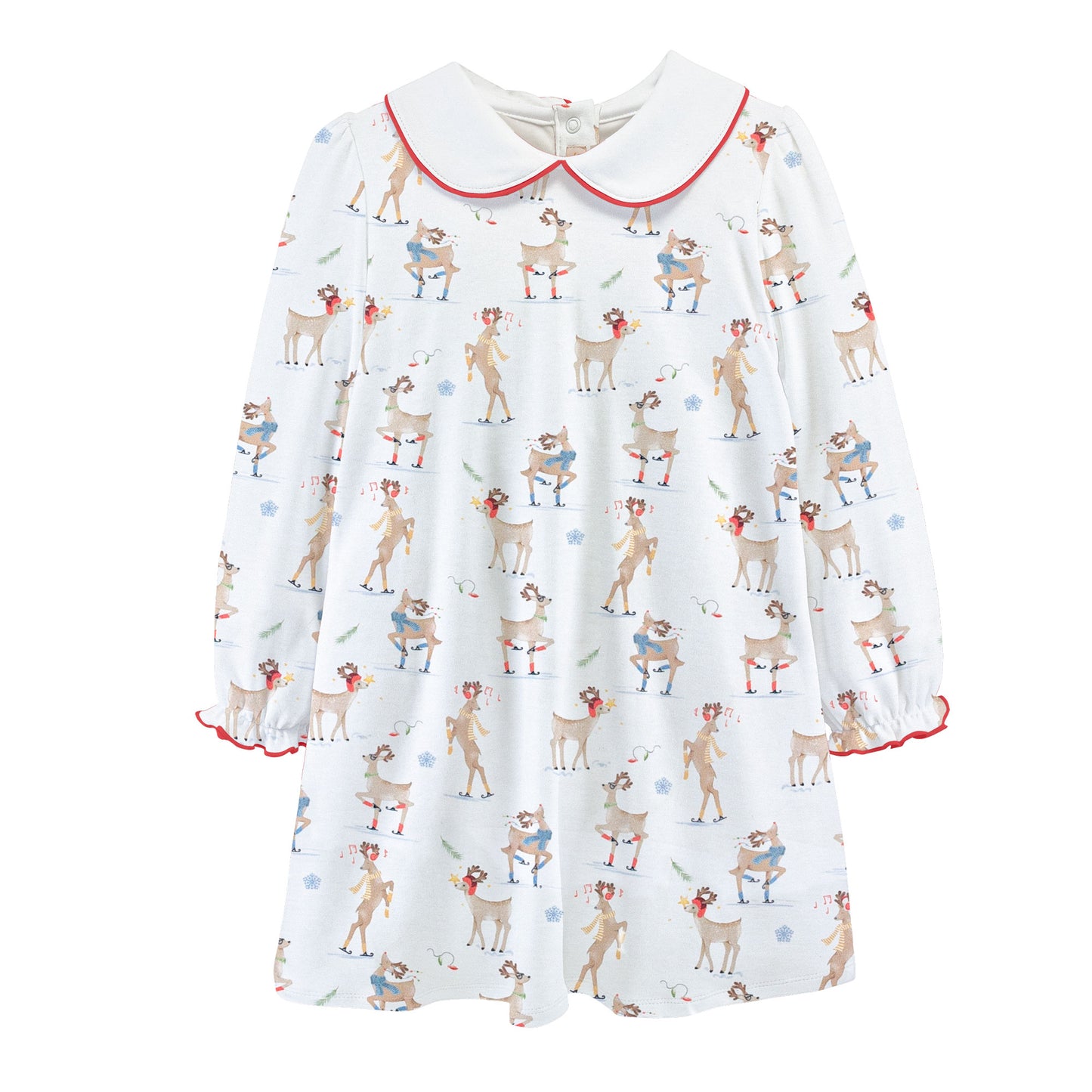 Santa Friends Toddler Pima Dress