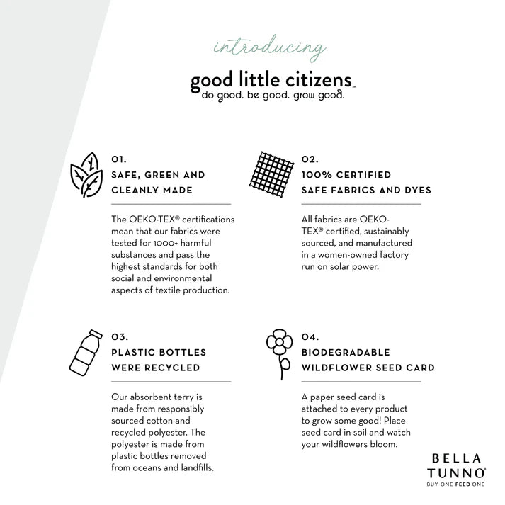 Hooded Towel + Wash Mitt Set- Watermelon