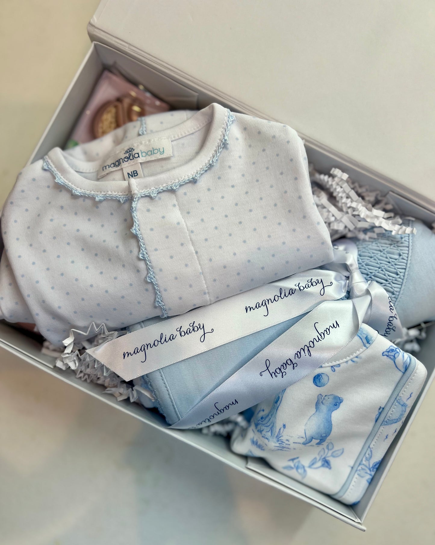 Baby Blue Pima Gift Set