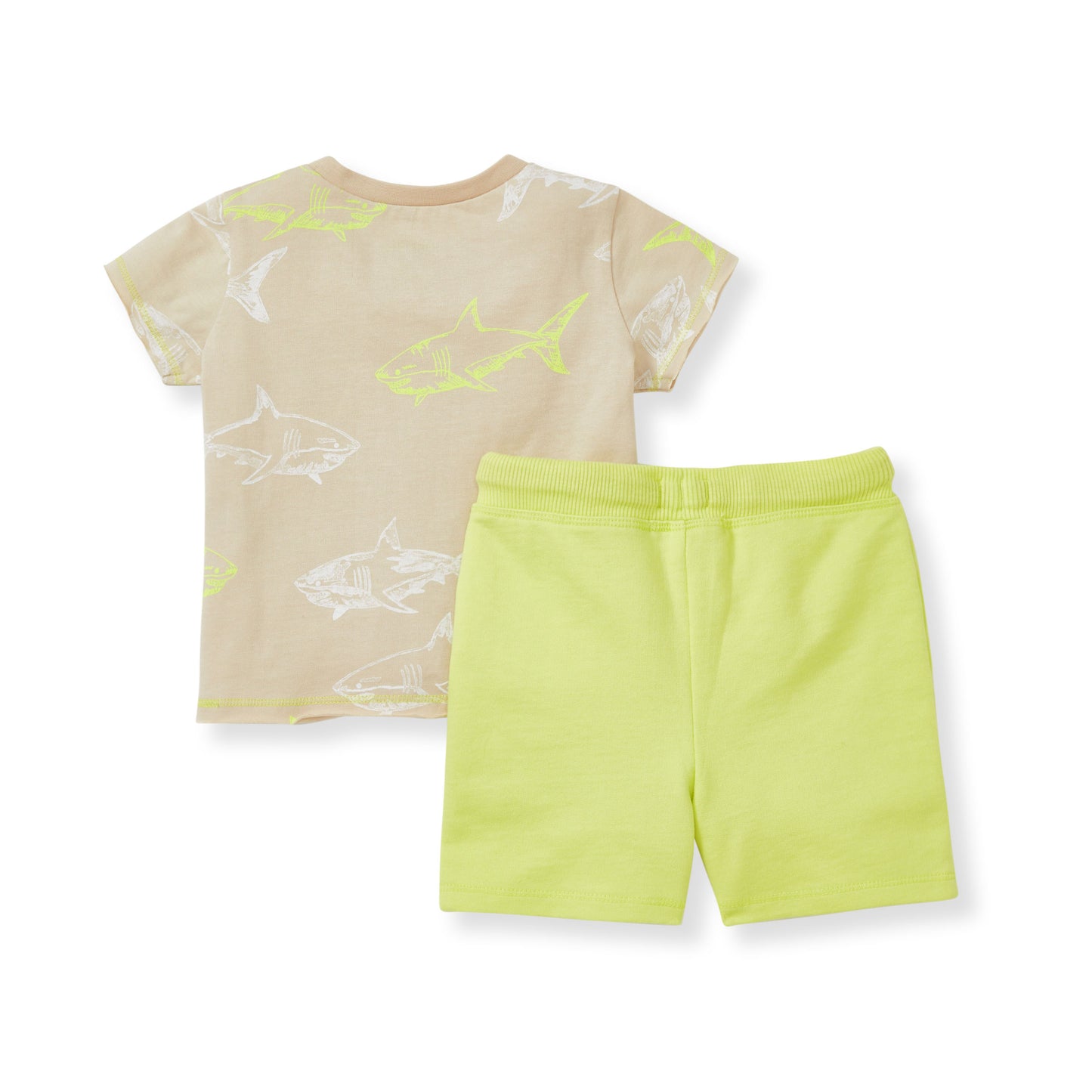 Great White Shark Organic Shirt & Short Set