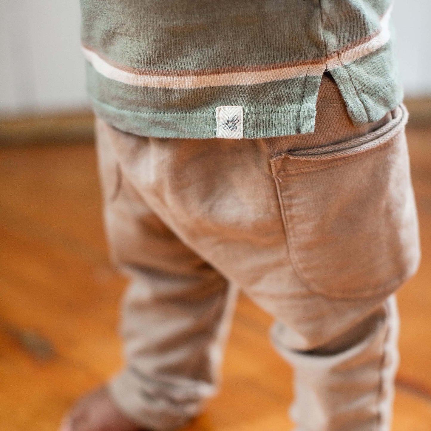 Holland Stripe Organic Shirt & Pants Set
