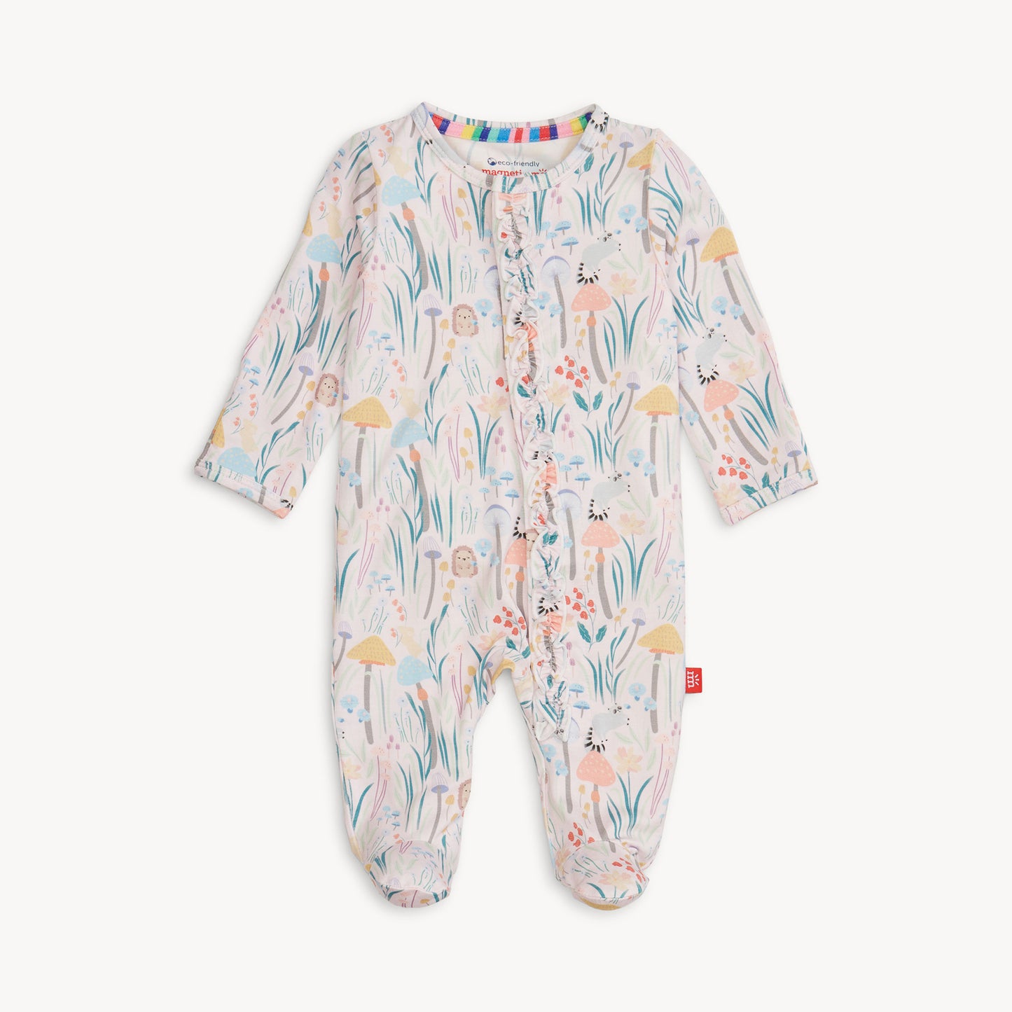 Shroom and Bloom Ruffle Magnetic Footie