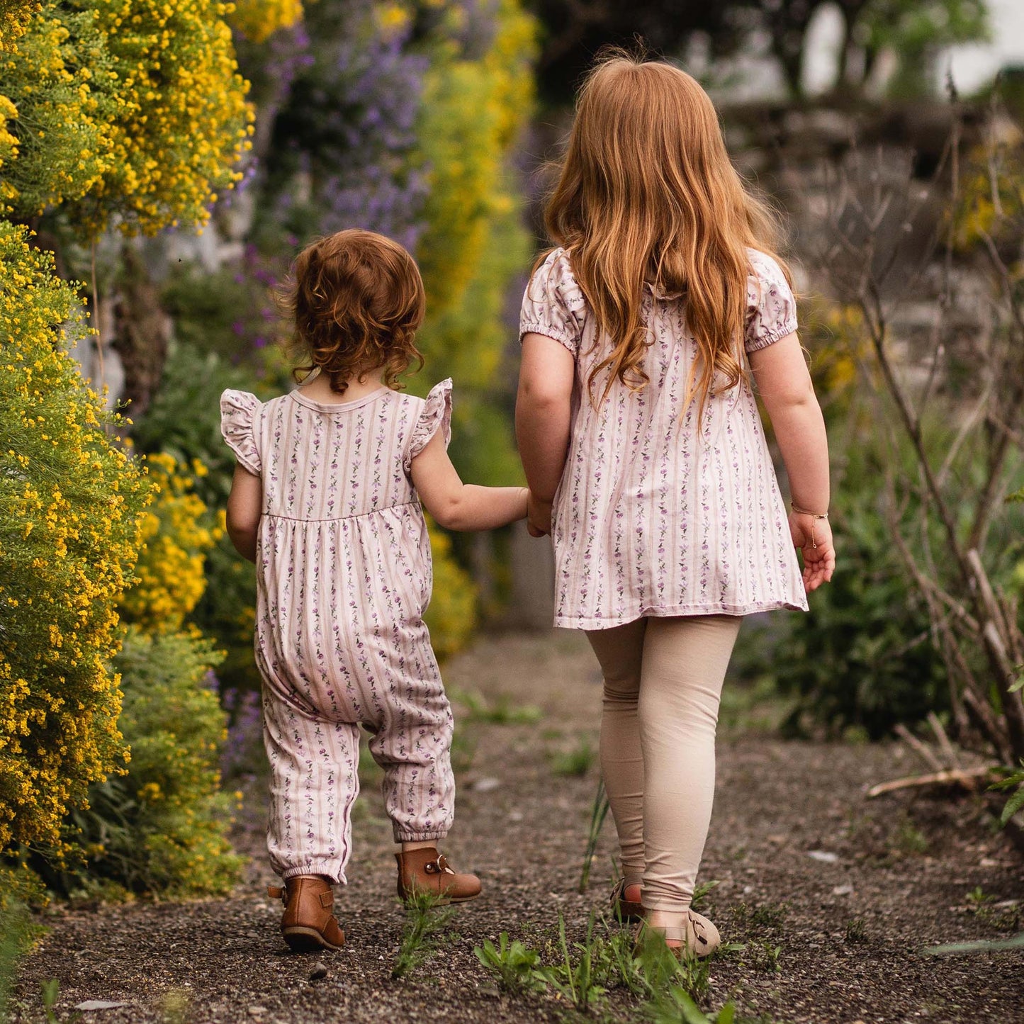 Farmhouse Floral Organic Shirt & Pants Set