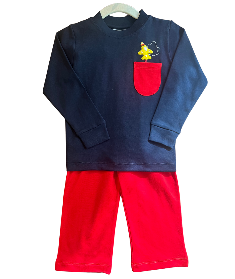 Sky Adventure Pima 2PC Shirt/Pant Set