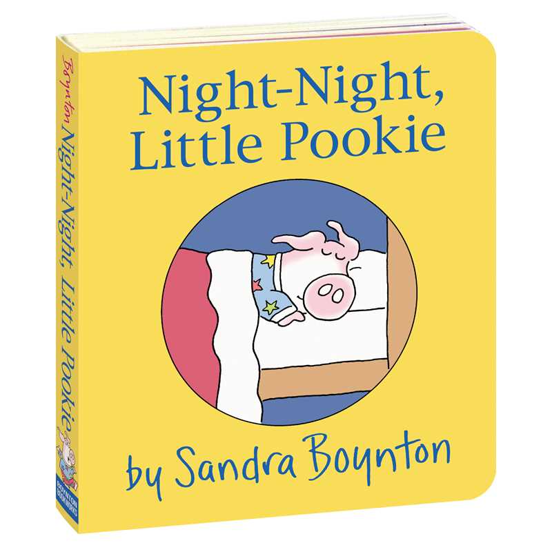 Night-Night, Little Pookie by Sandra Boynton Board Book