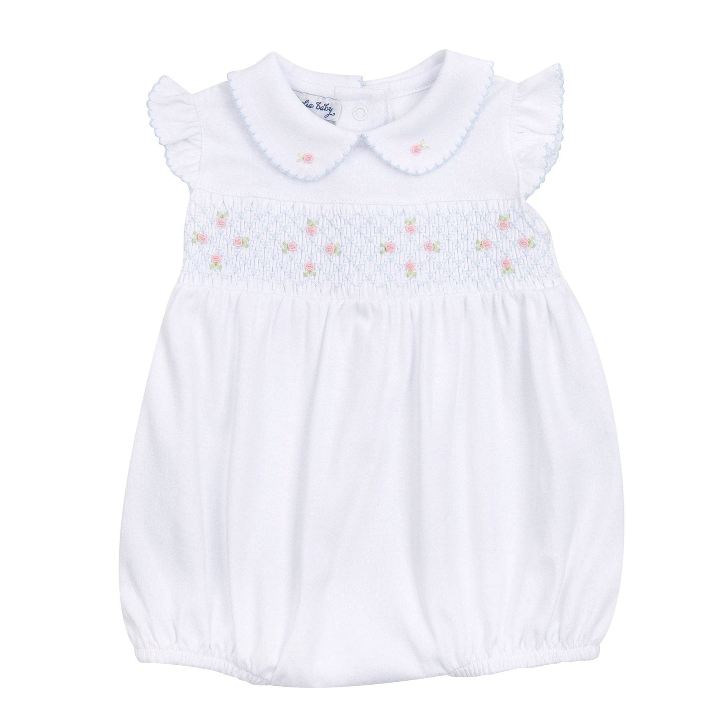 Charlotte's Classics Smocked Pima Bubble