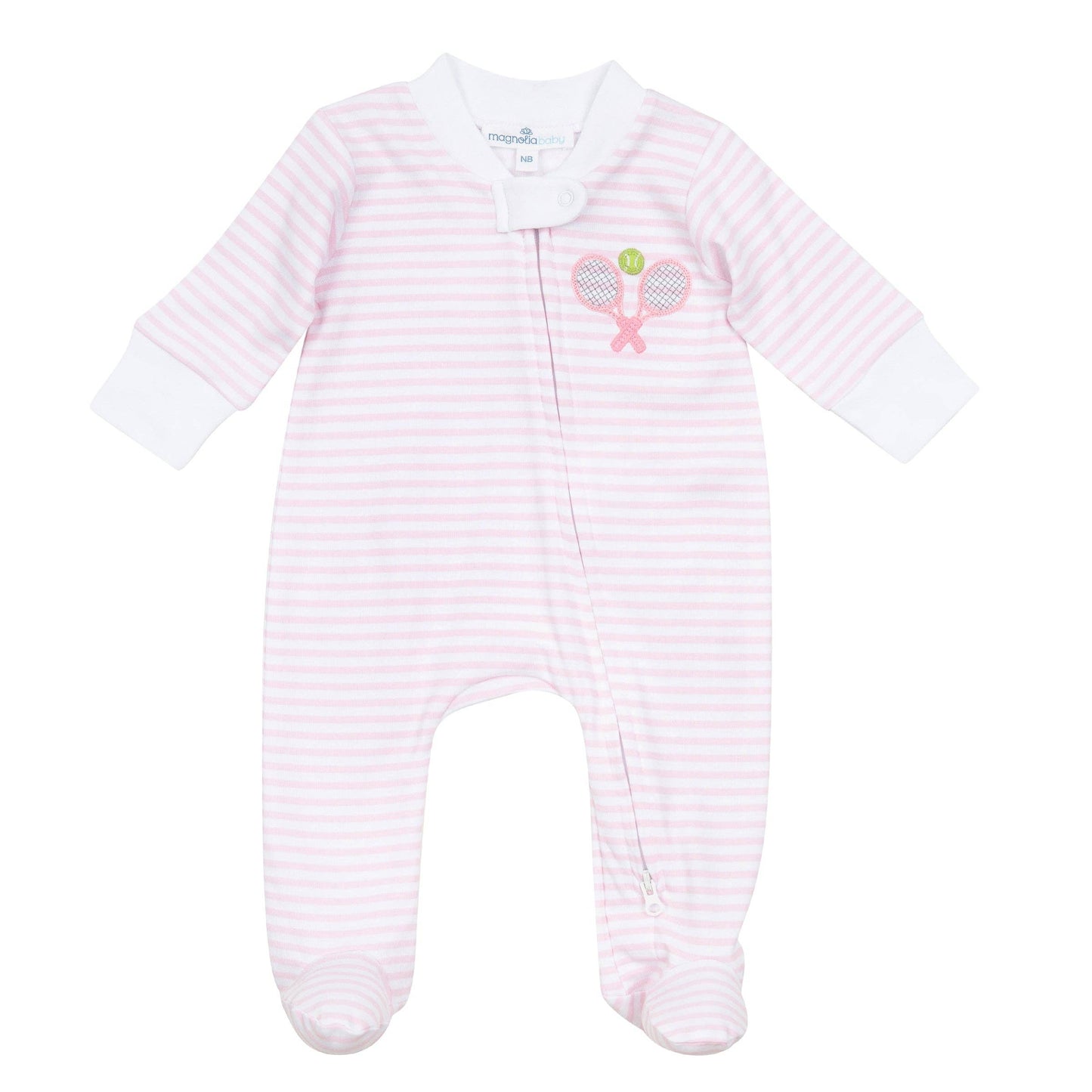 Deluxe Pima Baby Girl Tennis Gift Set