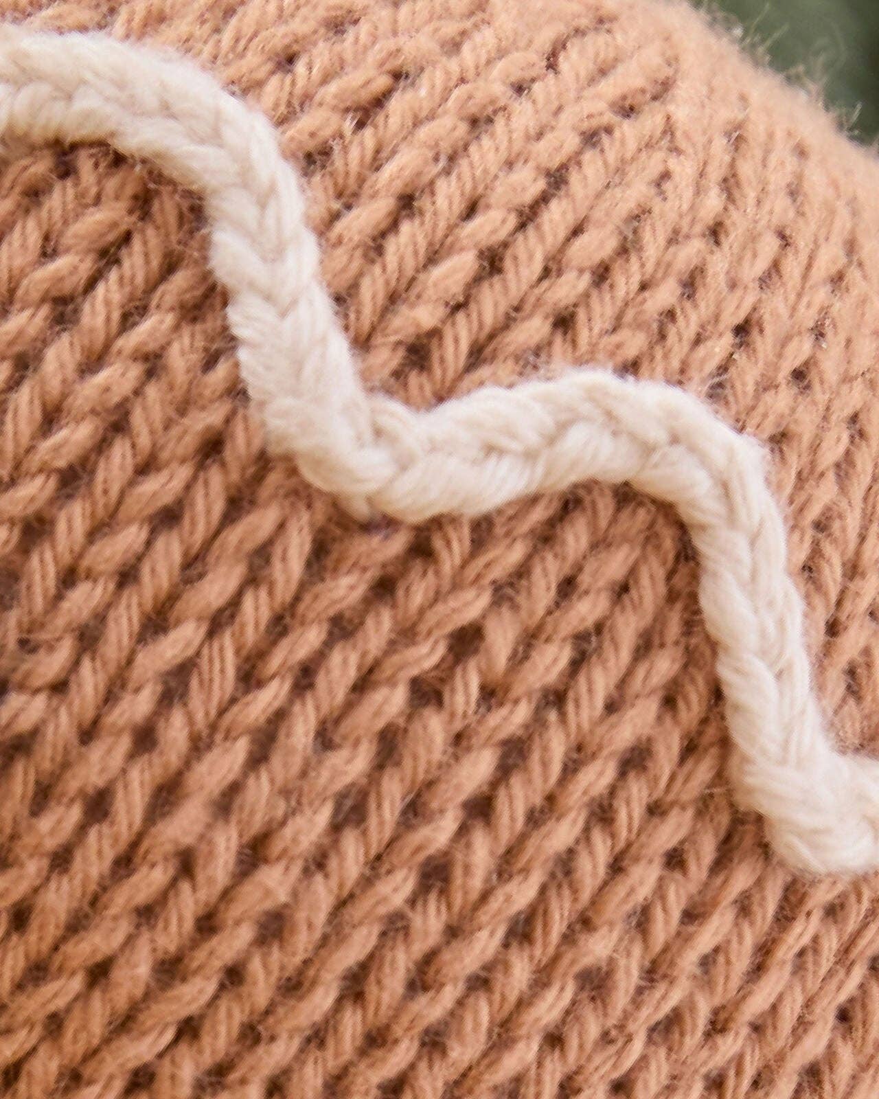 Baby Knitted Candy Swirl Gingerbread