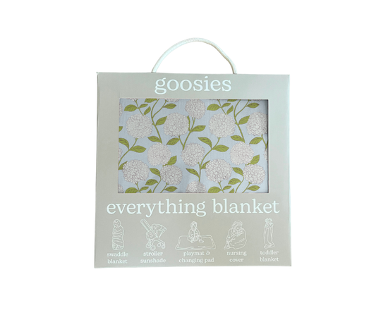 Hydrangeas Bamboo Everything Blanket