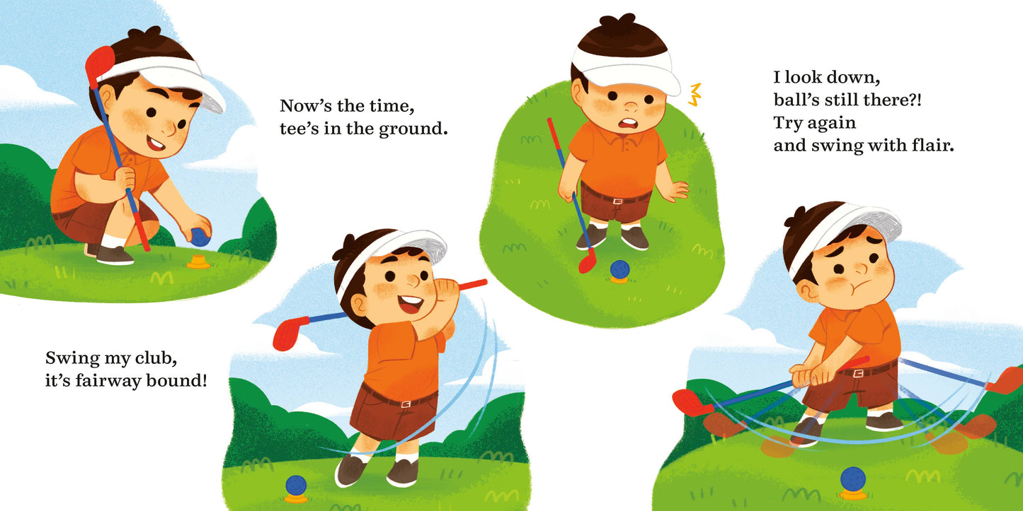 Golf Baby Board Book