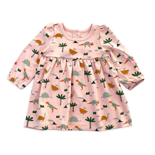 Organic Dino Flare Dress