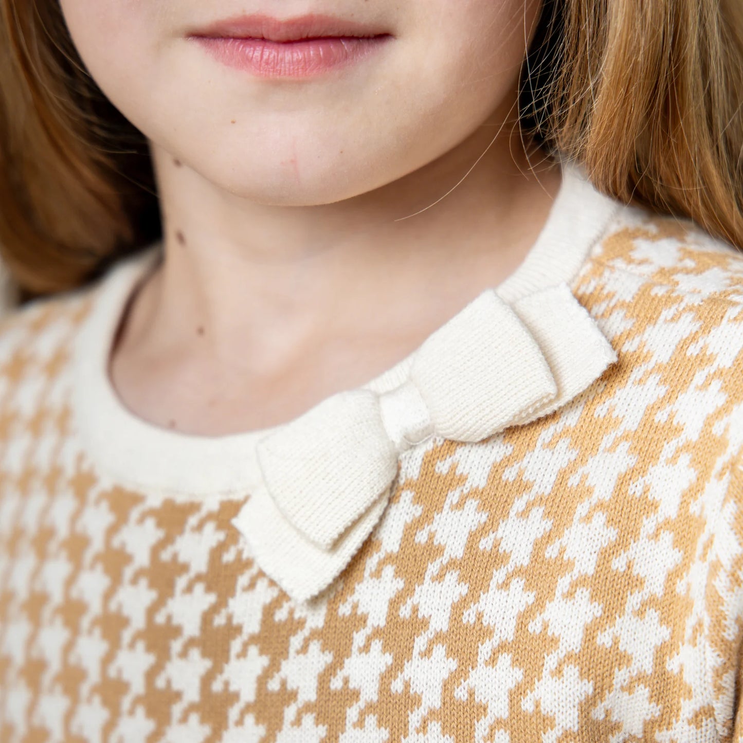 Bow Organic Sweater Dress