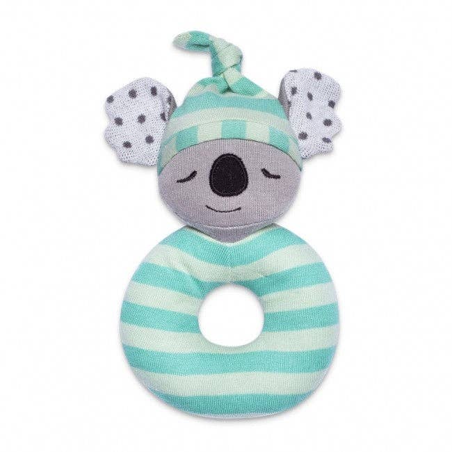 Organic Kozy Koala Teething Rattle