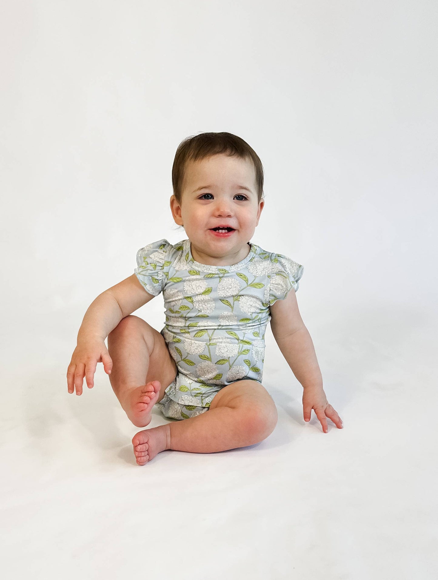 Hydrangeas Bamboo Flutter Bubble