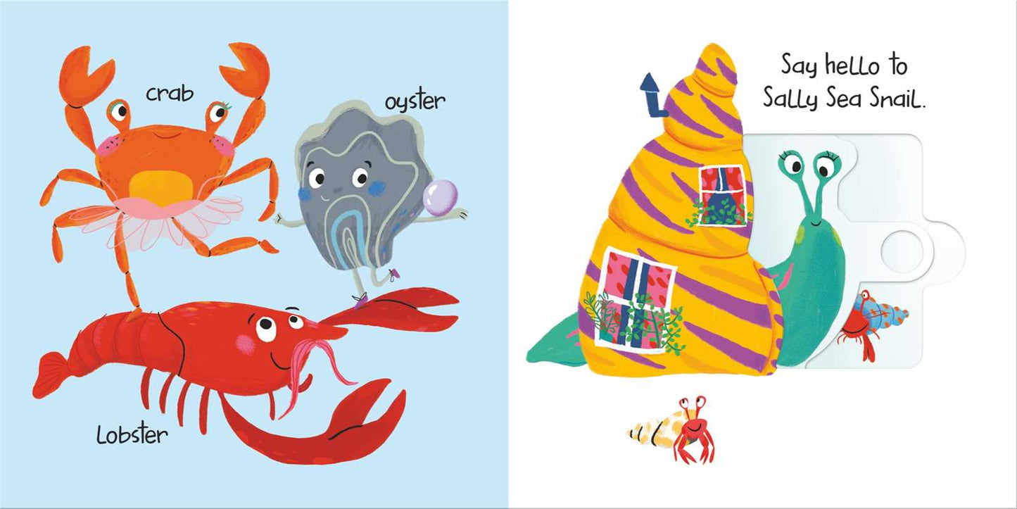 Slide and Peek - In The Ocean Board Book