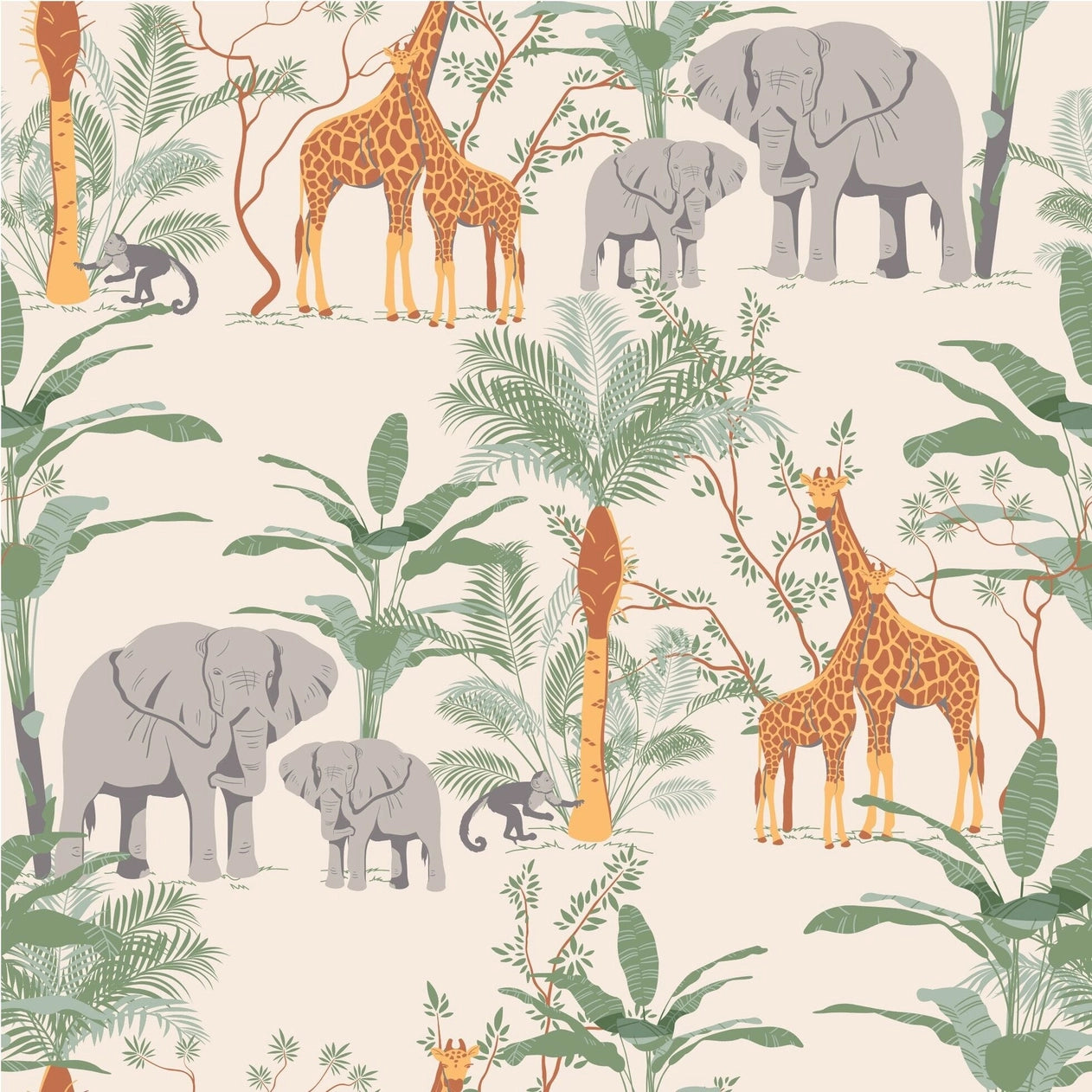 George's Jungle Bamboo Convertible Pajamas