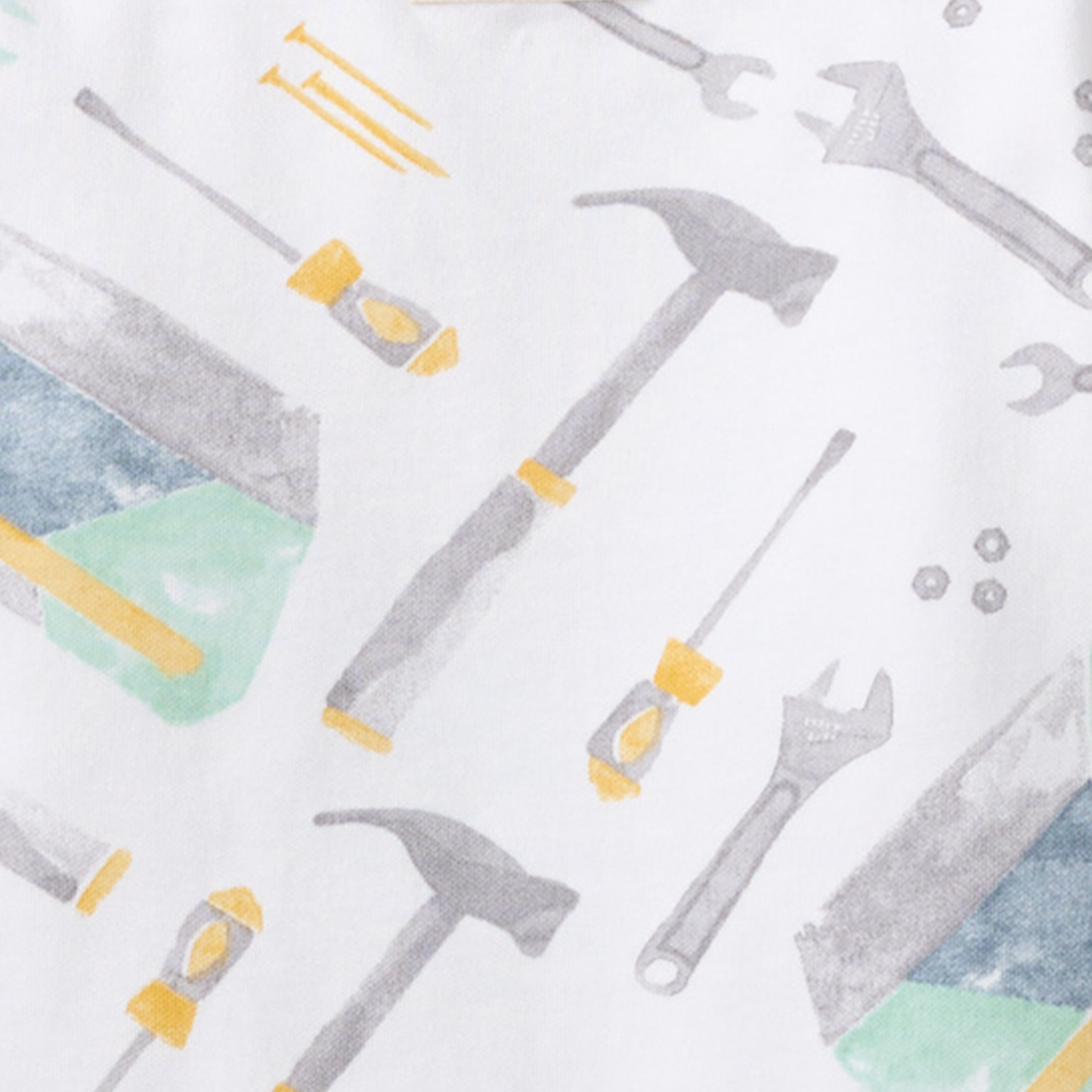 Organic Tool Box Zip Pajamas