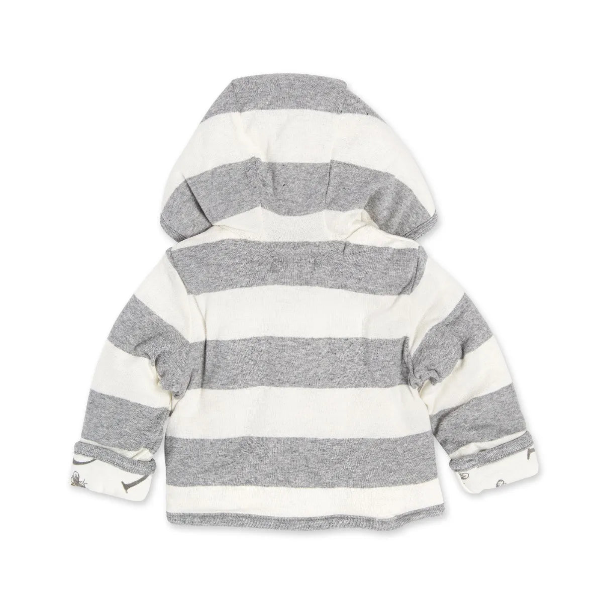 A-Bee-C Organic Reversible Jacket - Heather Grey