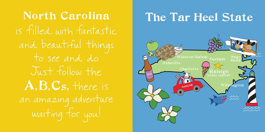 ABCs of North Carolina Board Book
