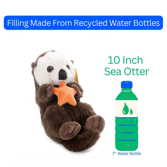 14" Earth Keeperz Sea Otter Stuffed Animal