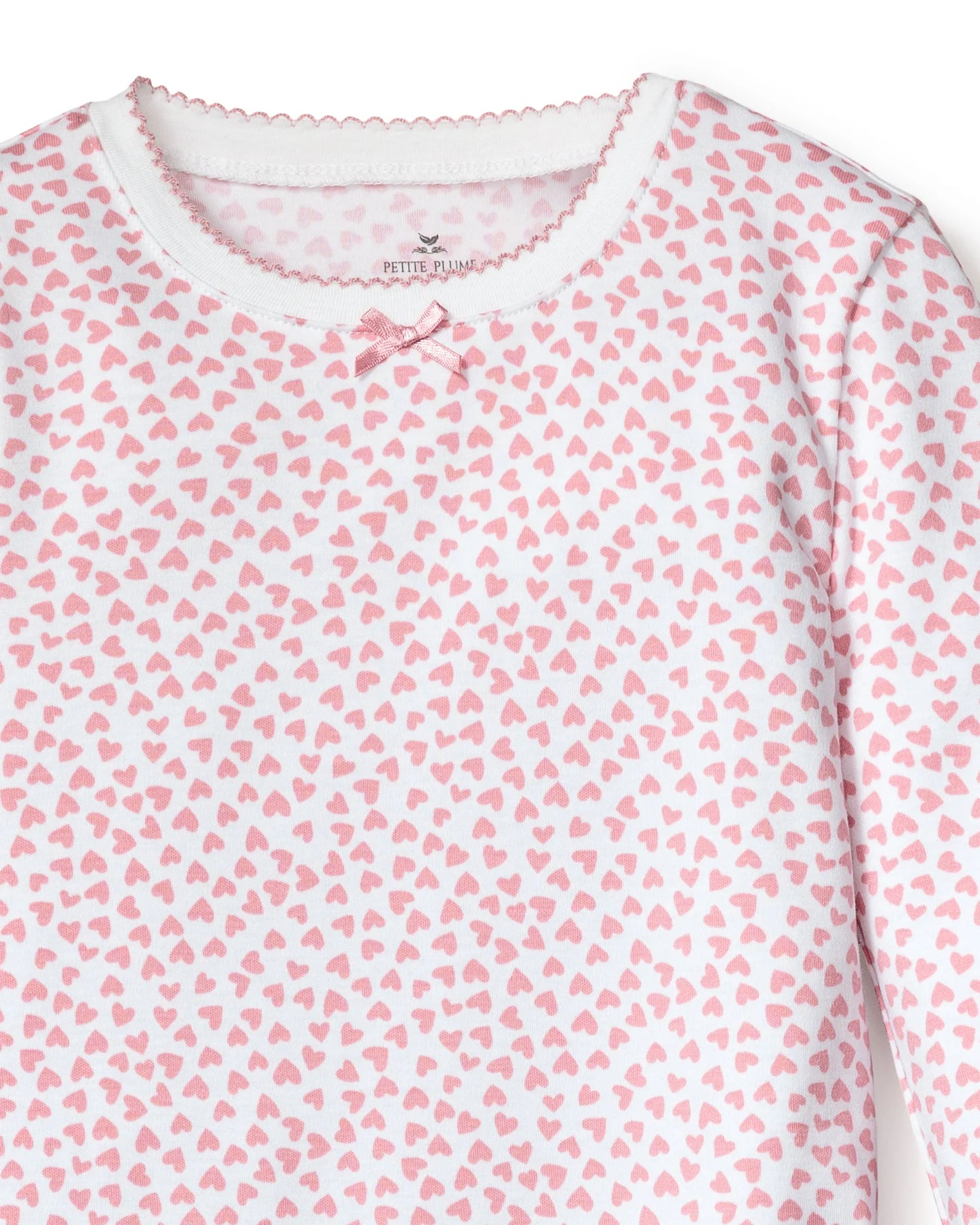 Pima Snug Fit Pajama Set in Sweethearts
