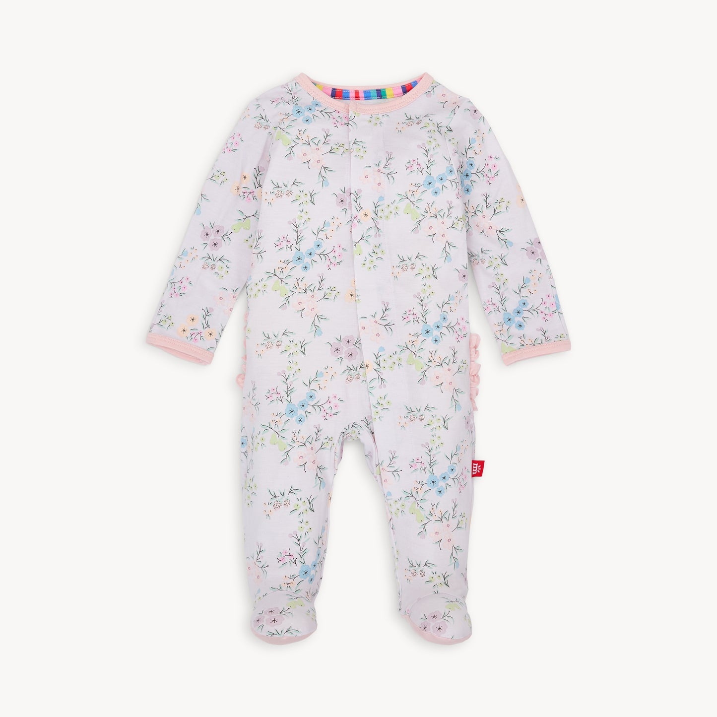 Emily Ruffle Magnetic Footie