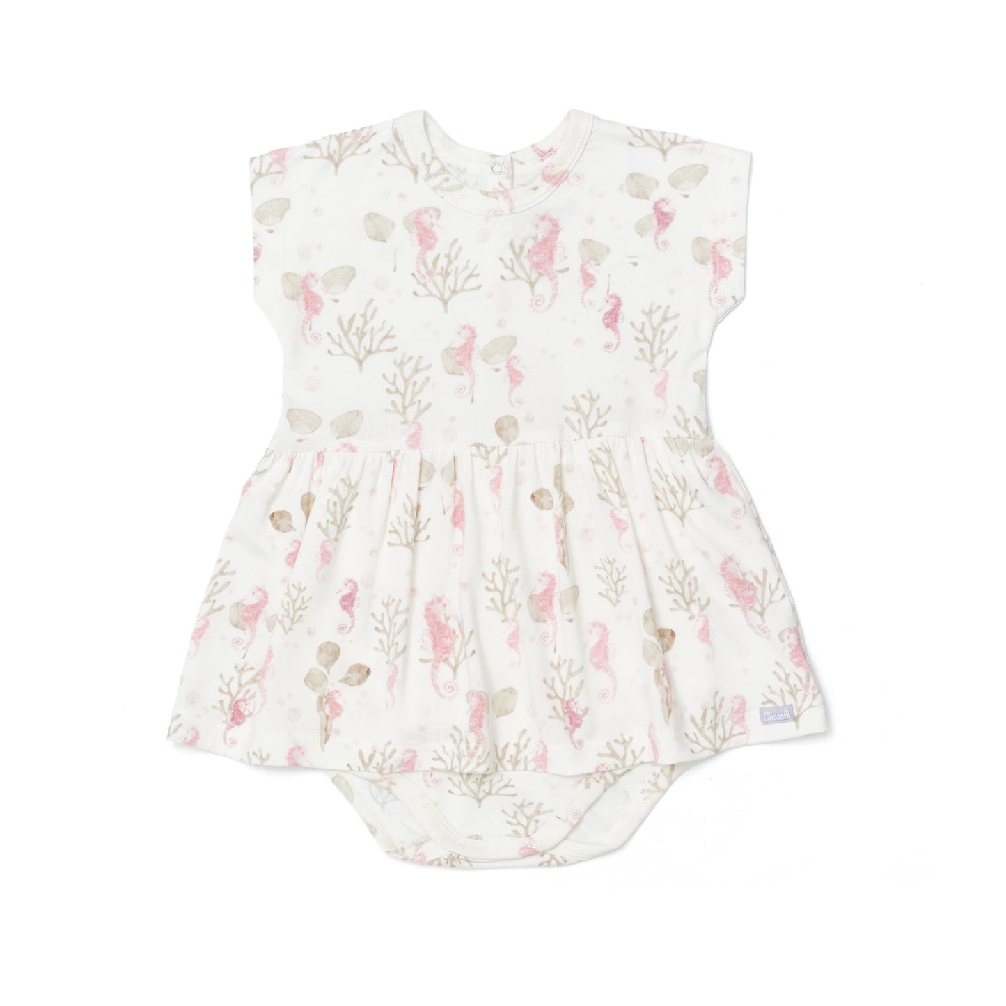 Seahorse on Cream Modal Bodydress