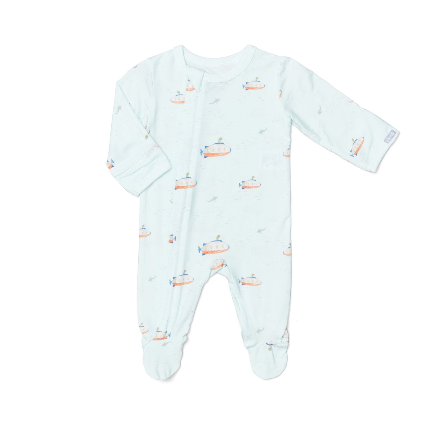 Submarine Modal Zip Footie