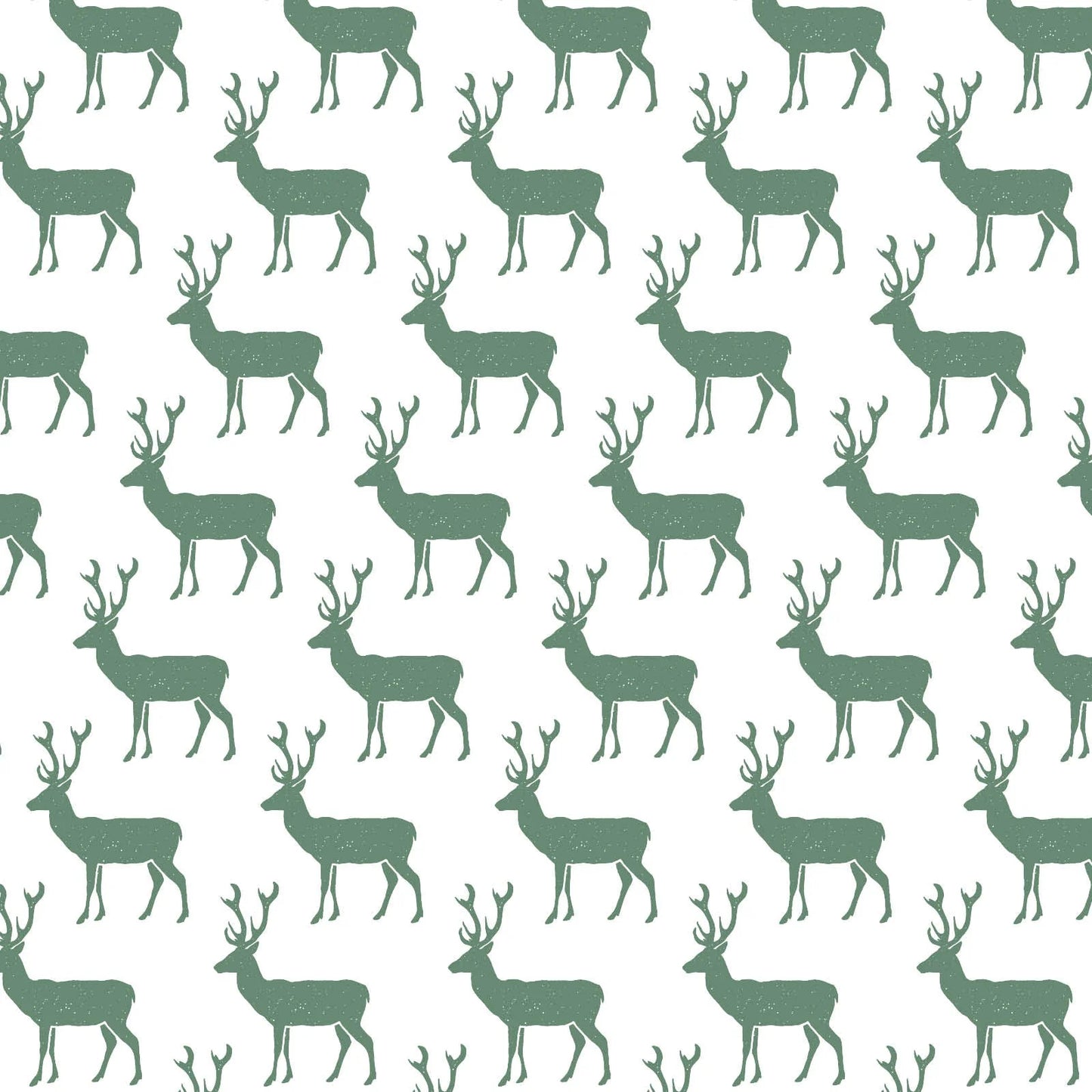 Parker Pima Zip Pajamas - Woodland Deer