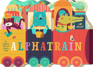 Alphatrain Board Book