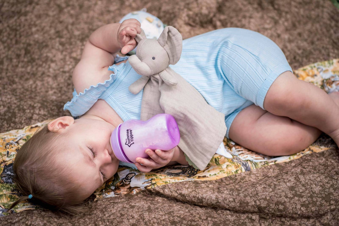 Safari Organic Elephant Lovey
