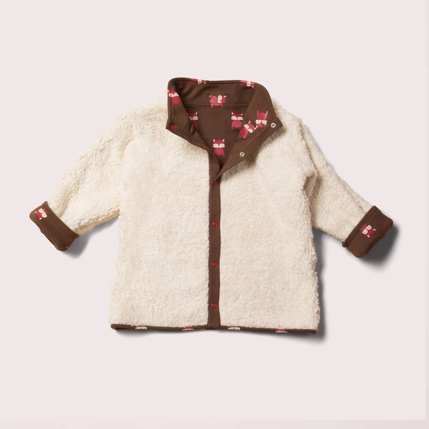 Organic Fox Reversible Sherpa Jacket
